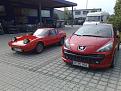 Fiat Lombardi bj.1970 und Peugeot 207cc bj.2007